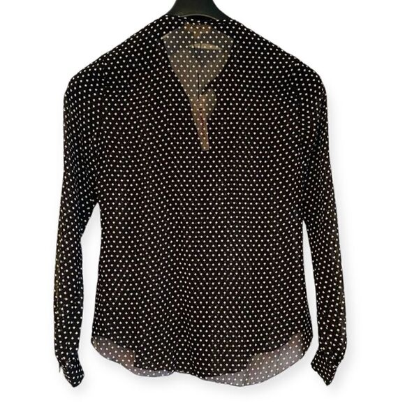 L’agence Tabitha Spade Print Ruffled Blouse Size XS - Picture 4 of 7